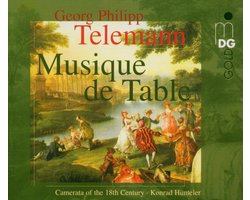 Camerata Of The 18th Century, Konrad Hünteler - Telemann: Musique De Table Vol. 1-4 (4 CD)