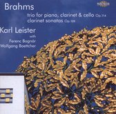 Leister, Bognar, Boettcher - Brahms: Clarinet Trio, Clarinet Son (CD)