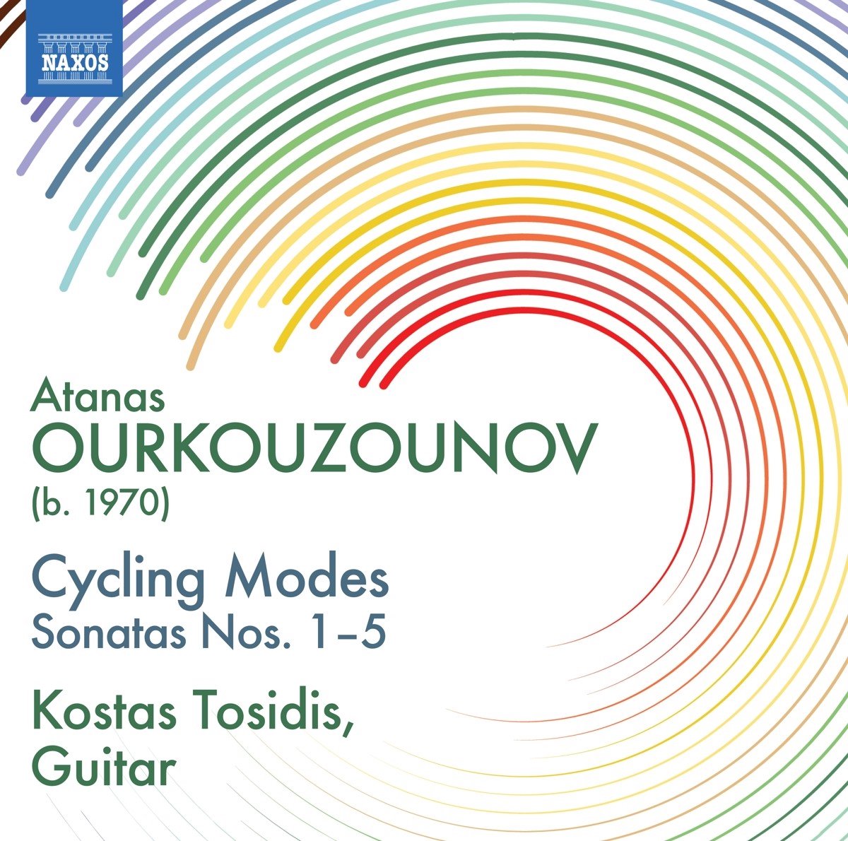 Kostas Tosidis - Ourkouzounov: Cycling Modes : Sonatas Nos. 1-5 (CD)