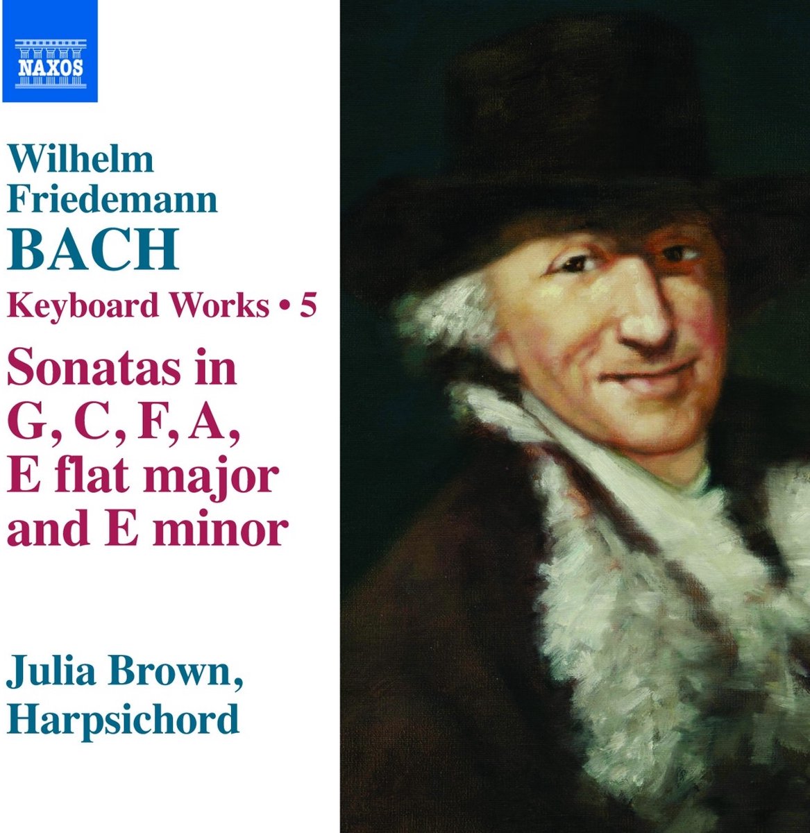 Julia Brown - W.F. Bach: Harpsichord Sonatas Bra 1, 8, 9, 11C ,14 And 15 (CD)