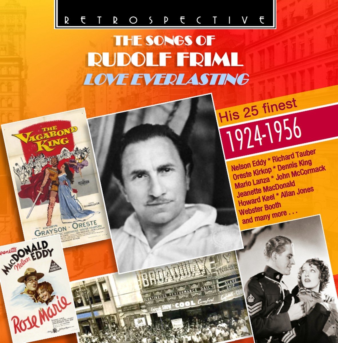 Rudolf Friml - The Songs of Rudolf Friml: Love Everlasting (CD)