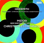 Midori, NDR Sinfonie Orchestra, Christoph Eschenbach - Hindemith: Violinkonzert/Metamorphosis/Konzertmusik (CD)