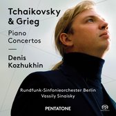 Denis Kozhukhin, Vassily Sinaisky - iano Concerto No. 1 In B-flat minor, Op. 23 / Grieg – Piano Concerto In A minor, Op. 16 (Super Audio CD)