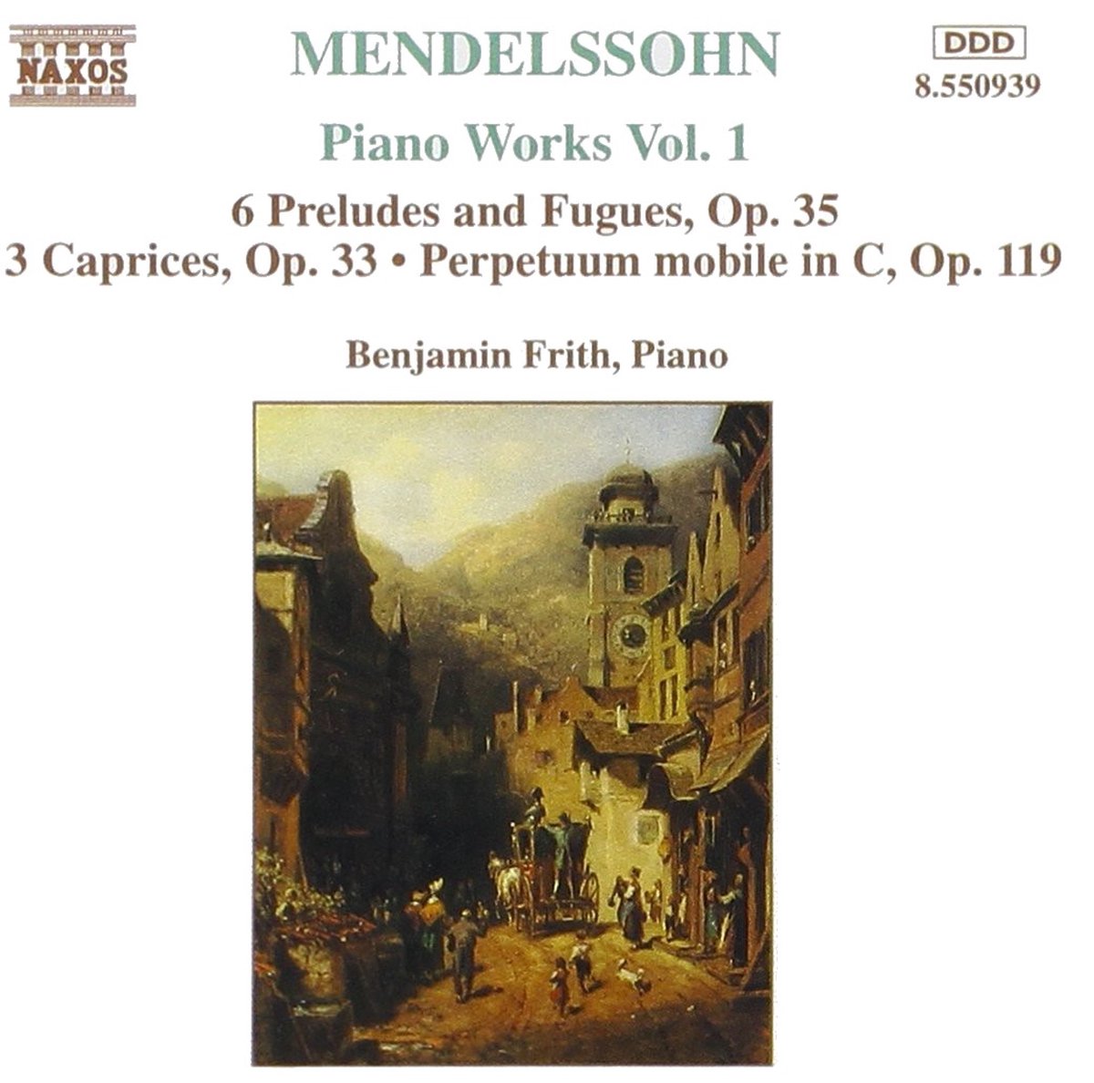 Benjamin Frith - Mendelssohn: Piano Works 1 (CD)