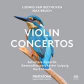 Salvatore Accardo, Kurt Masur - Beethoven & Bruch: Violin Concertos (Super Audio CD)