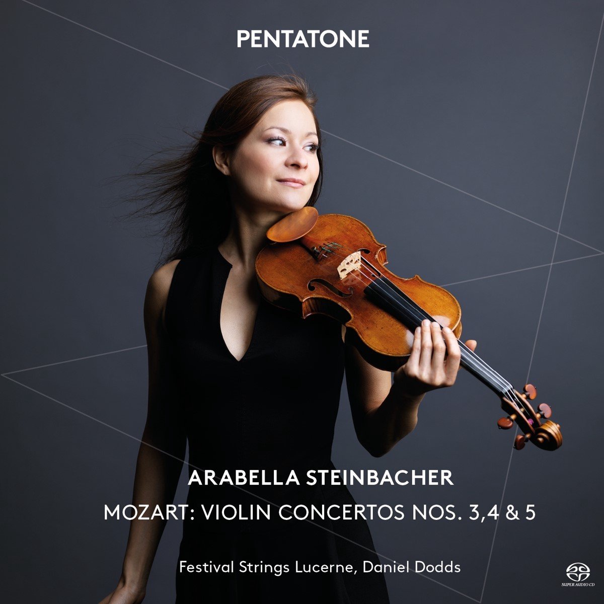 Arabella Steinbacher, Daniel Dodds - Mozart: Violin Concertos Nos. 3, 4 & 5 (SACD)