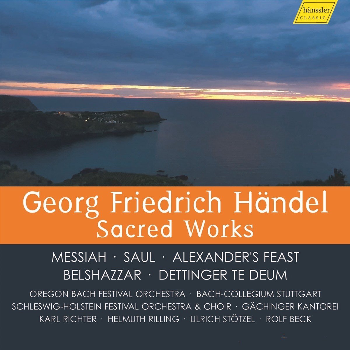 Helmuth Rilling & Rolf Beck & Bach-Collegium Stutt - Handel Sacred Works + Dvd (9 CD)