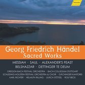 Helmuth Rilling & Rolf Beck & Bach-Collegium Stutt - Handel Sacred Works + Dvd (9 CD)