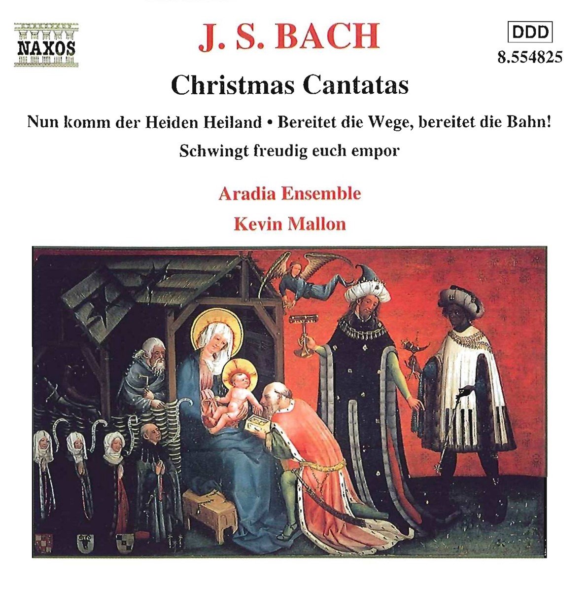 Aradia Ensemble, Kevin Mallon - J.S. Bach: Christmas Cantatas Nos. 36, 132&61 (CD)