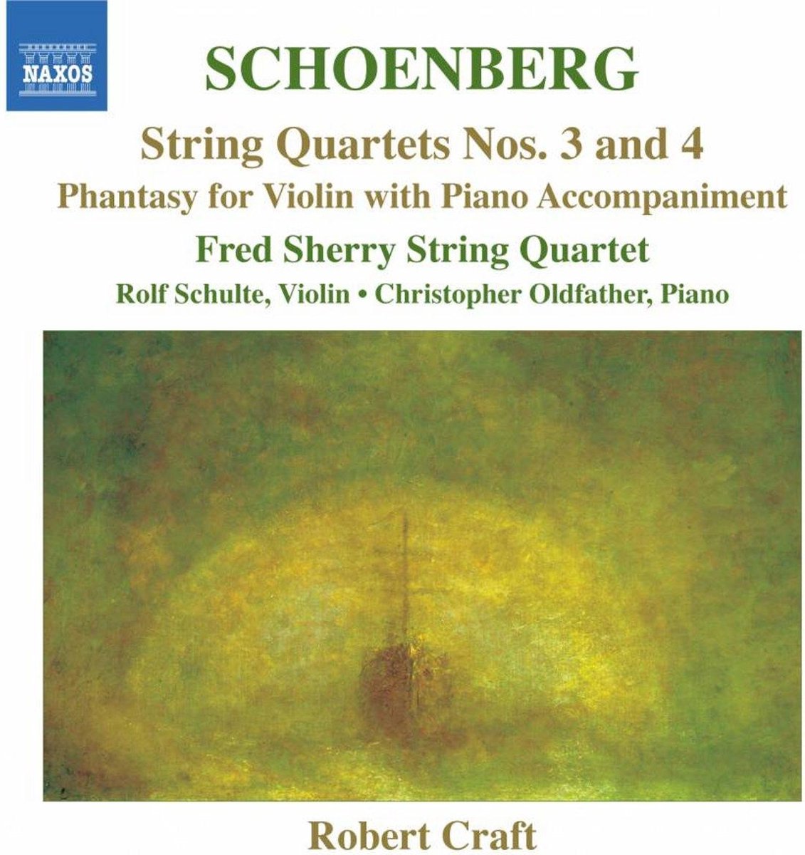 Fred Sherry String Quartet - Schönberg: String Quartets Nos.3 And 4 | Phantas (CD)