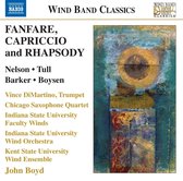 Vince DiMartino, Indiana State University Wind Band, John Boyd - Fanfare, Capriccio And Rhapsody (CD)