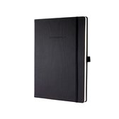 Sigel notitieboek - Conceptum Pure - A4 - zwart - hardcover - 194 pagin's - 80 grams - lijn - SI-CO112