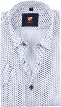 Suitable - Overhemd Stippen - 39 - Heren - Slim-fit
