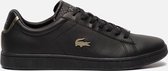 Lacoste Carnaby Evo Heren Sneakers - Zwart/Goud - Maat 43