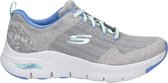 Skechers Arch Fit dames sneaker - Licht grijs - Maat 39