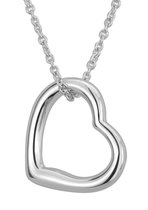 Traveller ketting - Hart - Zilverkleurig - 38/44cm - 157265