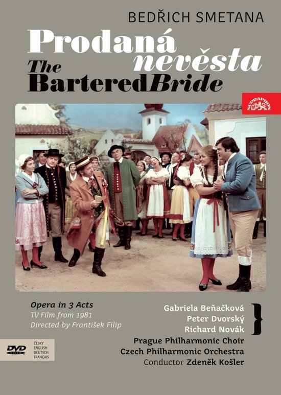 Foto: Czech philharmonic orchestra zdenek ko ler smetana the bartered bride opera in 3 acts dvd 