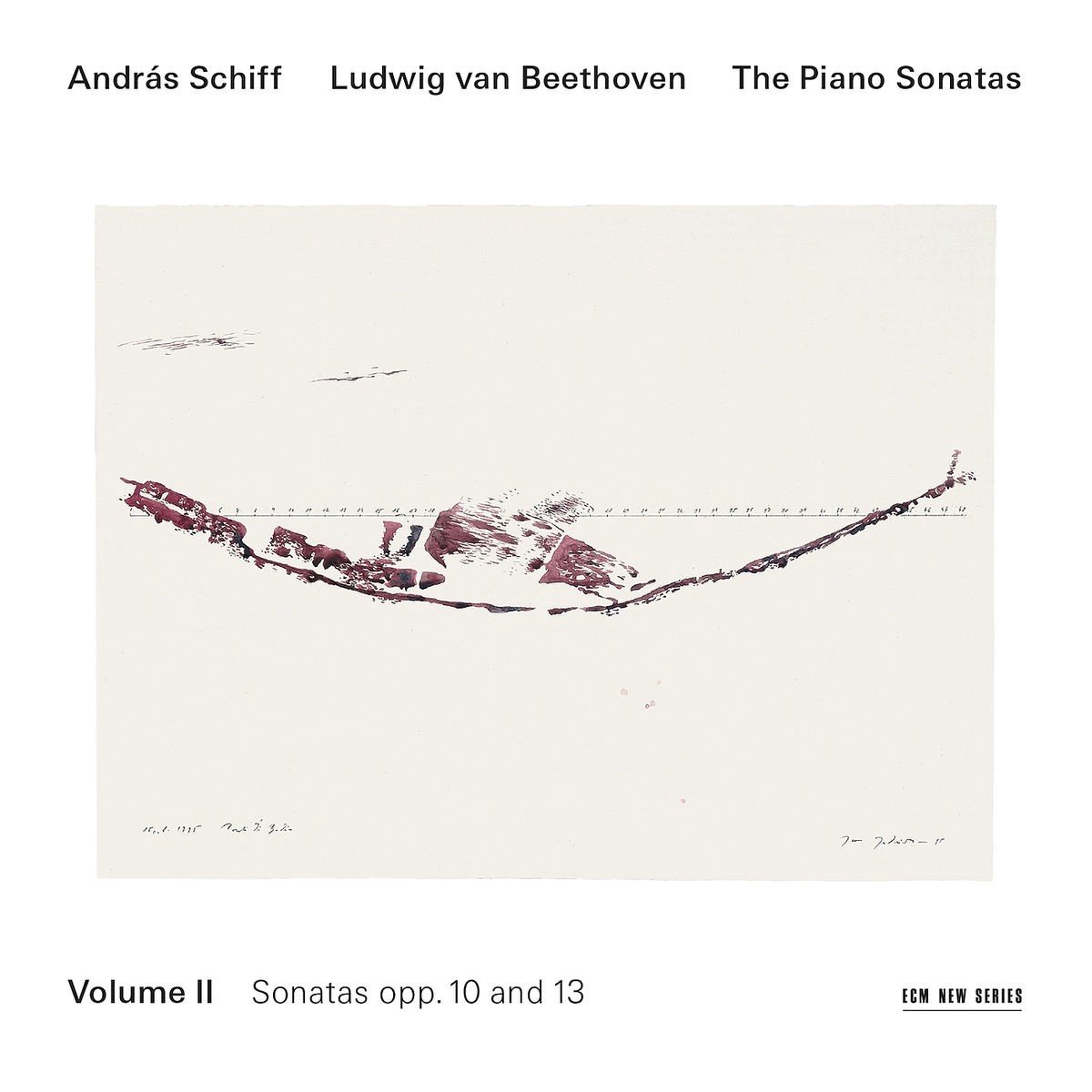 András Schiff - Beethoven: The Piano Sonatas, Volume II - Sonatas Opp. 10 And 13 (CD)