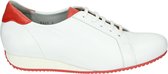Verhulst 9331B-18-104 - Volwassenen Dames veterschoenen - Kleur: Wit/beige - Maat: 40.5