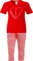 Rebelle - Happy Hearts - Pyjamaset - Rood - Maat 44