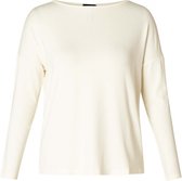 YESTA Adele Essential Jersey Shirt - Ecru - maat 0(46)