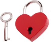 Lovelockers® | Liefdesslotje Hartje Rood | Hartjesslot | Liefdesslot | Hart | Liefde | Valentijn | Love  | Valentijn |