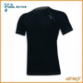 Athlex Cool Active Shirt korte mouw M Zwart