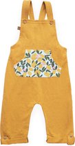Frogs and Dogs - Tuinbroekje Lemon Ocher Mini - Okergeel - Maat 98 - Jongens, Meisjes