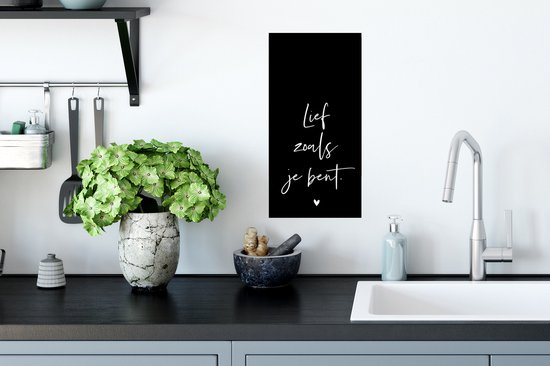 Affiche Citations - Proverbes - Petite amie - Douce comme tu es - Amie - 20x40 cm