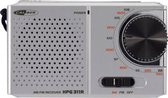 Caliber HPG311R Draagbare Radio Op Batterijen - Zakformaat Miniradio - AM/FM Radio met Koptelefoonaansluiting