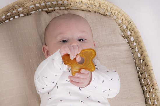 Newborn Giftset - Dupini fopspenen en bijtring 100% natuurrubber — afbeelding 2
