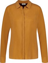 GERRY WEBER Dames Blouse van cupro met lange mouwen