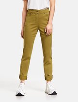 GERRY WEBER Dames Broek met omgeslagen zoom