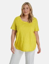 SAMOON Dames T-shirt met borduursel