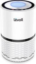 LEVOIT H13 HEPA luchtreiniger voor mensen met een allergie, luchtfilter tegen 99,97% van schimmel, stof, rook, pollen voor rookkamer, keuken, luchtreiniger met nachtlampje, 3 ventilatorniveaus, 25 dB, stille werking, ozonvrij