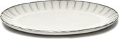Serax Inku Sergio Herman - Assiette ovale S blanche 25 cm - lot de 2