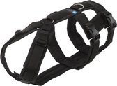 Annyx hondentuig anti escape safety tuigje maat M zwart geschikt voor borstomvang 62 -74cm (de omvang op het breedste gedeelte meten)