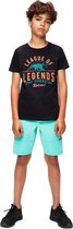 Retour jongens korte joggingbroek Lars Soft Green