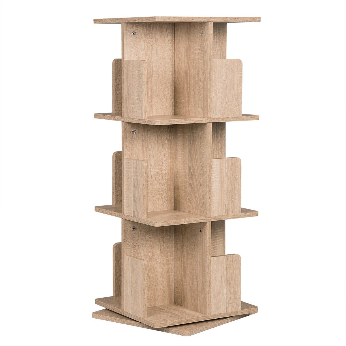 Roterende Boekenplank 360 Display 5 Tier Vloerstaande Boekenkast Opbergrek voor Kinderen & Volwassenen Massief Houten Boekenplank Organisator Display Opbergplank Boek Organisator,A Roterende Boekenplank 360 Display 5 Tier Vloerstaande Boekenkast Opbergrek voor Kinderen & Volwassenen Massief Houten Boekenplank Organisator Display Opbergplank Boek Organisator,A