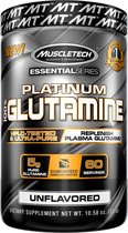 Muscletech Platinum Glutamine - Ultra-Pure Micronized Glutamine - Smaakloos - 300 gram