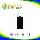 Flexibel zonnepaneel 80 watt ETFE hoogste efficiente zonnencellen op de markt beschikbaar