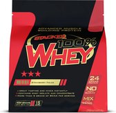 100% Whey - Aardbei | 454 gram | Stacker2 Europe