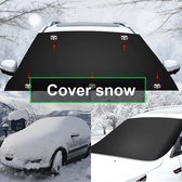 Anti-vries deken - Auto – Sneeuwafdekzeil -Afdekzeil – Ijs – Sneeuw – Vorst – Sneeuw hoes – sneeuw afdekzeil – vorst en sneeuw werend – 165 x 110 cm - Autohoes