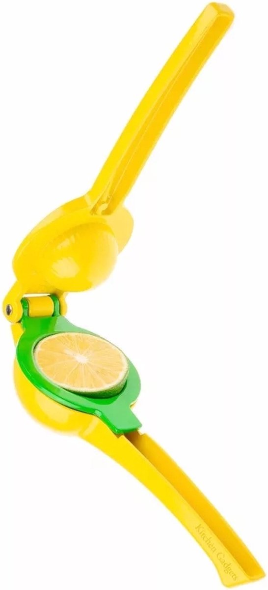 Hand Citruspers - Limoenpers - Citroen Knijper - Fruit Pers - Sinaasappel Juicer - Lemon Squeezer van LOUZIR — afbeelding 2