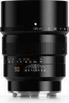 TT Artisan – Objectif d'appareil photo – 90 mm F1.25 Plein Format pour Monture Nikon Z, Noir
