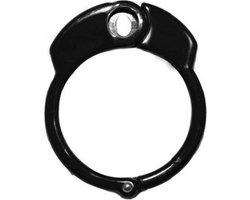 The Vice Chastity Device - Extra Ring Size XXL - noir