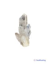 Bergkristal Cluster - Ruwe Edelsteen - 208 gram - Incl. katoenen geschenktasje