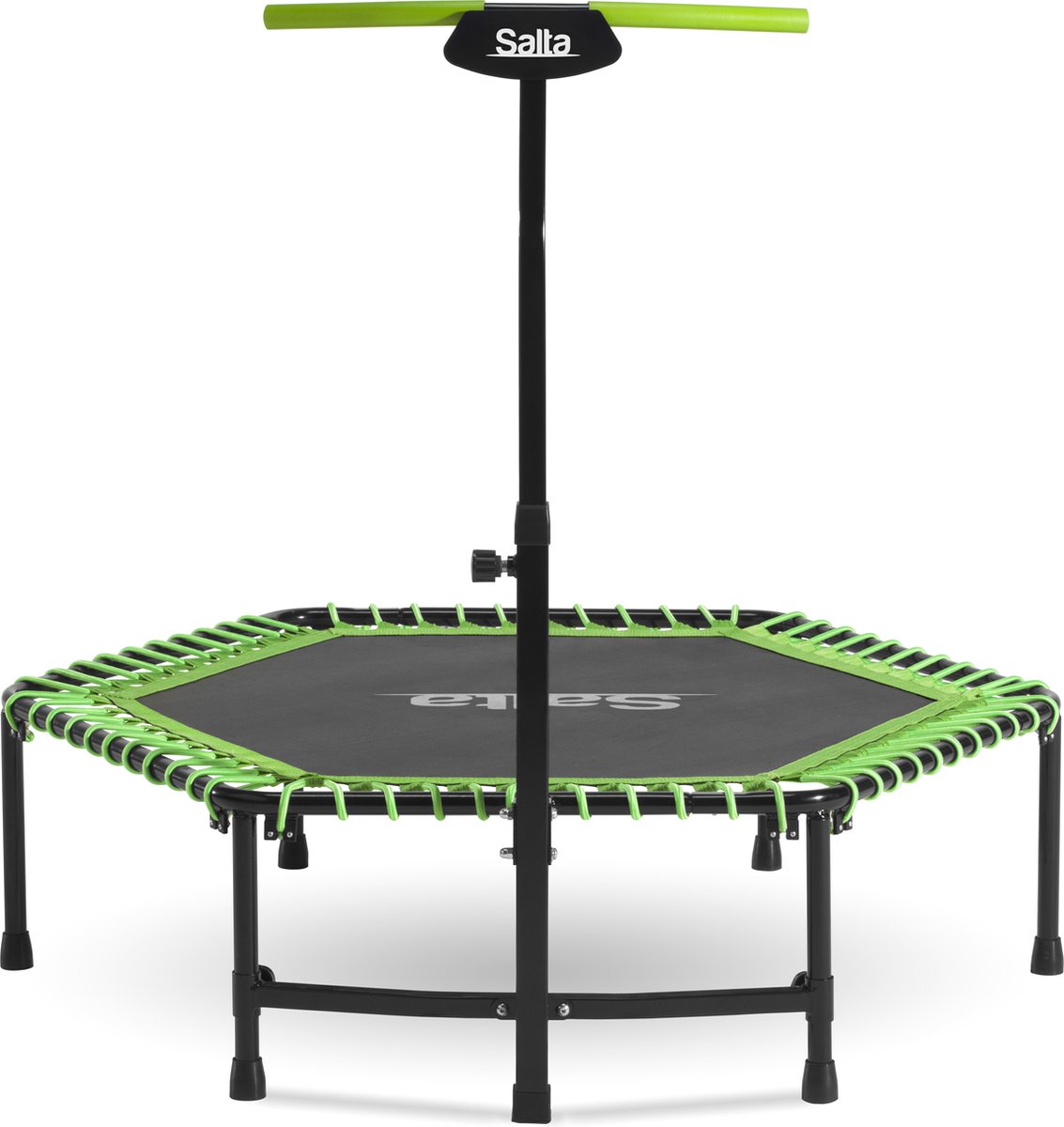 Salta Fitness - Fitness trampoline met handvat - ø 128 cm - Groen