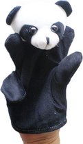 Puppet pluche mascotte handpop panda - handpop -living puppets -