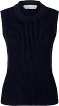 TOM TAILOR knitted crew neck vest Dames Vest - Maat M
